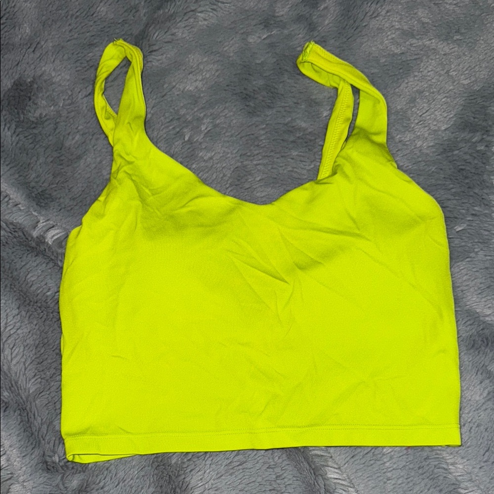 Aerie Neon Yellow Tank Top
